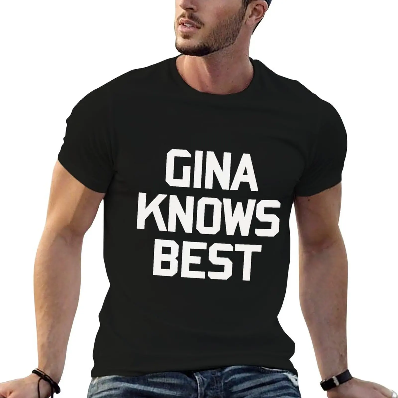 Фото Футболка Gina Knows Best - Brooklin 99, рабочая футболка для мужчин, для работы на открытом воздухе №1