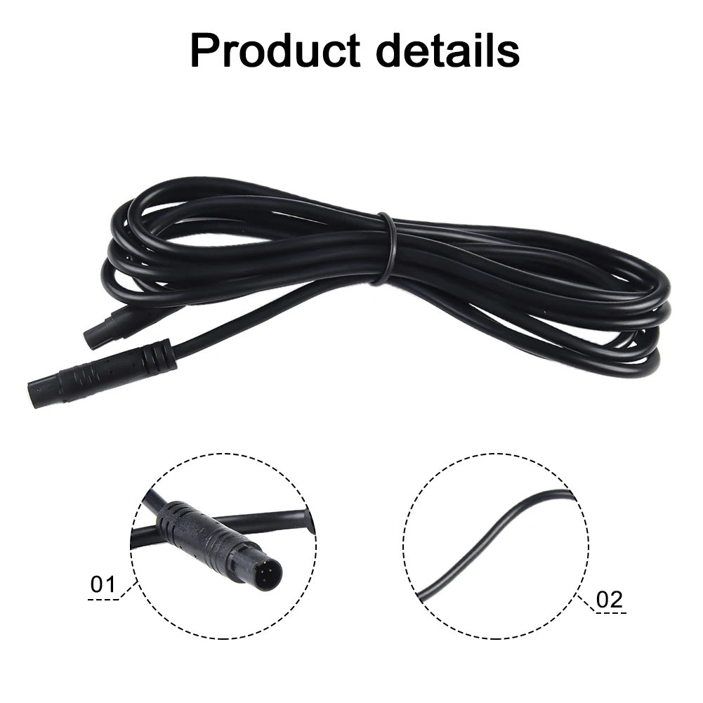 

Cable Video Extension 200cm 6 Pin Cable Dash Camera Cord Wires Camera Extension Car Backup For Car Backup Camera