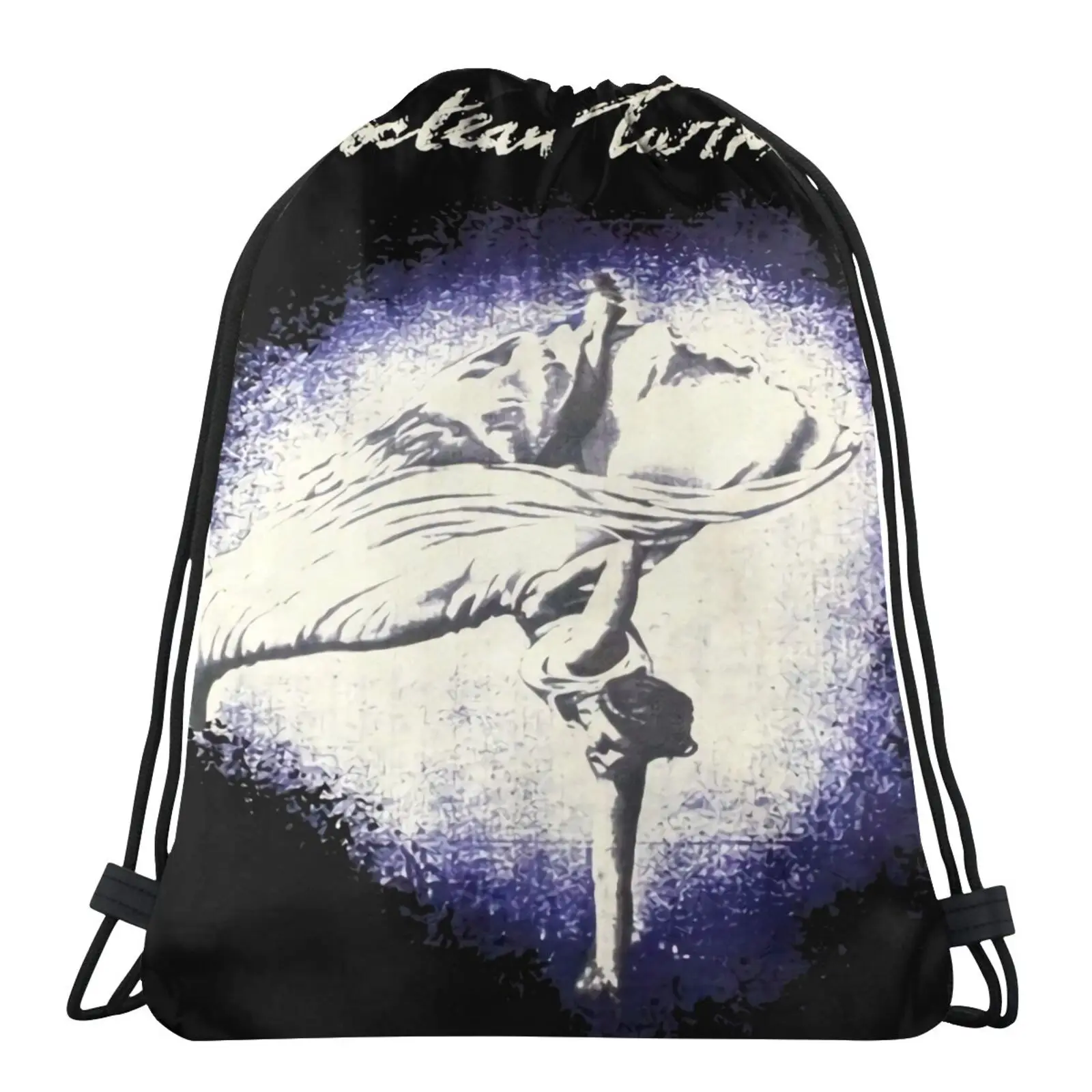 

Сумка-тоут Cocteau Twins Lullabies Dream Wave, сумка для обуви, Сумка из органзы, сумка для спортзала, Детская сумка для обуви в готическом стиле