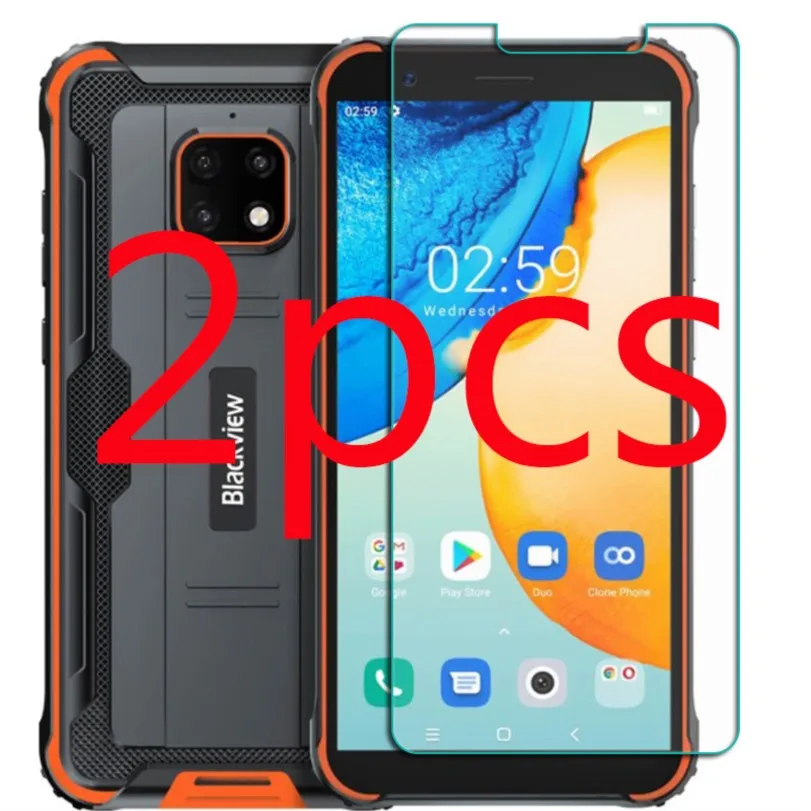 Закаленное стекло 2 шт. для blackview bv4900 pro 5,7 дюйма bv4900pro, защитная пленка для экрана, защитный чехол для телефона