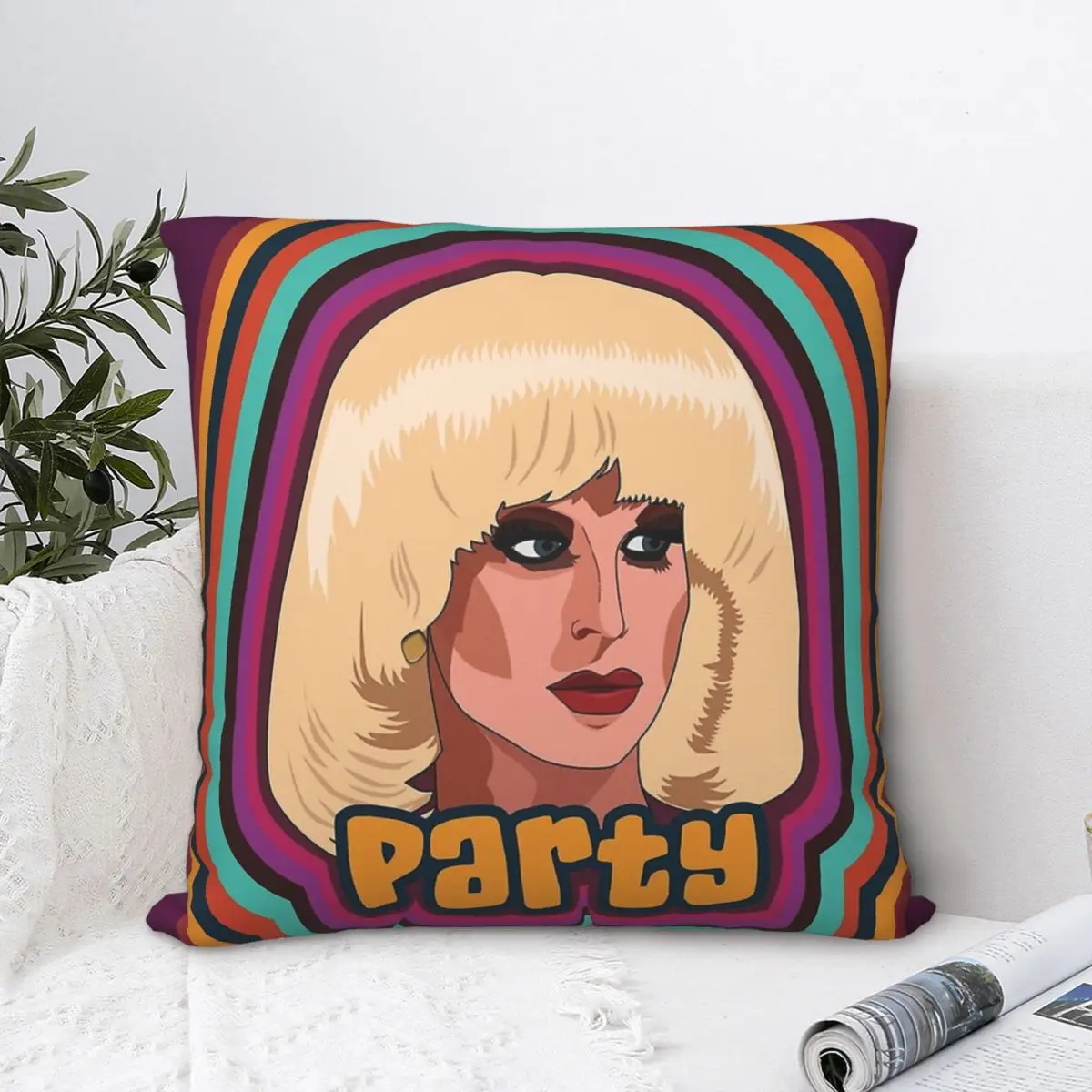 

Katya Zamolodchikova Throw Pillow Case Short Plus Cushion Covers Home Sofa Chair Decorative Backpack