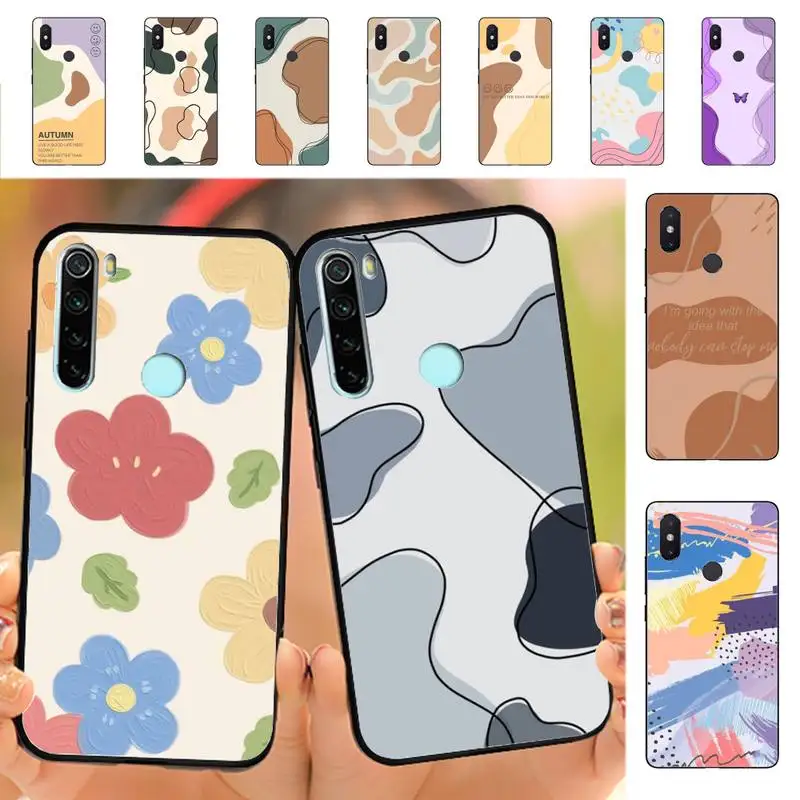 

Abstract Geometry Fundas Phone Case for Redmi Note 8 7 9 4 6 pro max T X 5A 3 10 lite pro