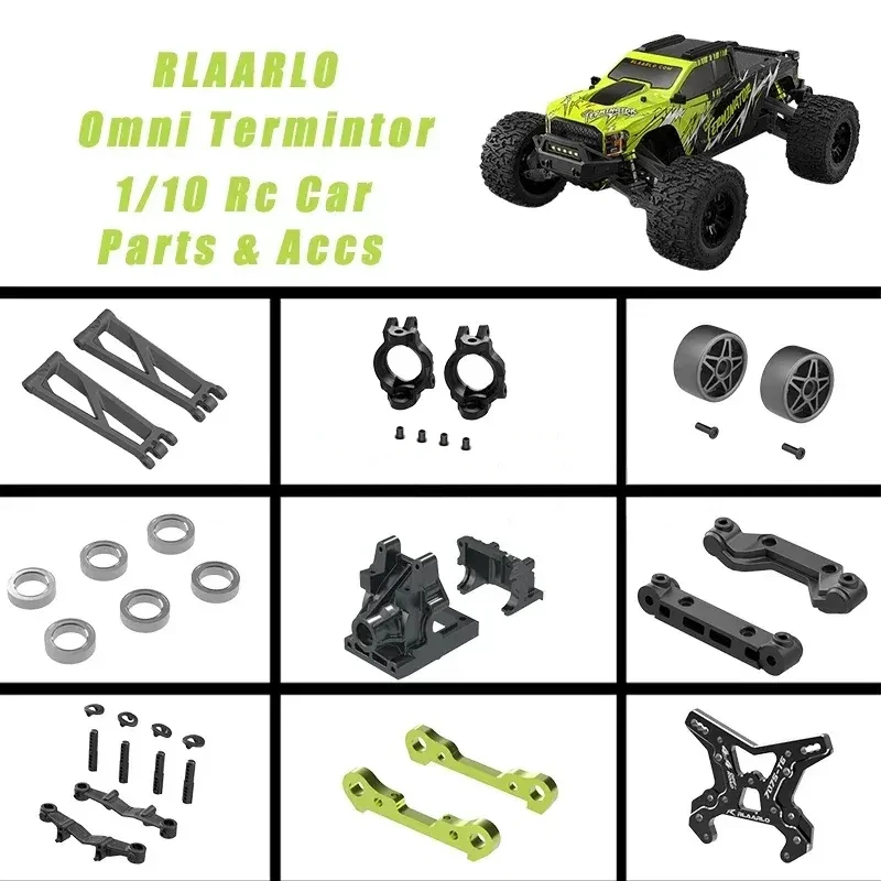 Rlaarlo 1/10 Omni Terminator аксессуары для радиоуправляемых автомобилей коробка передач