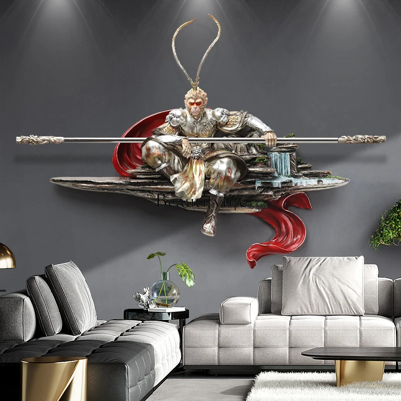 Qitian Dasheng трехмерный рельефный настенный подвесной кулон для украшения входной