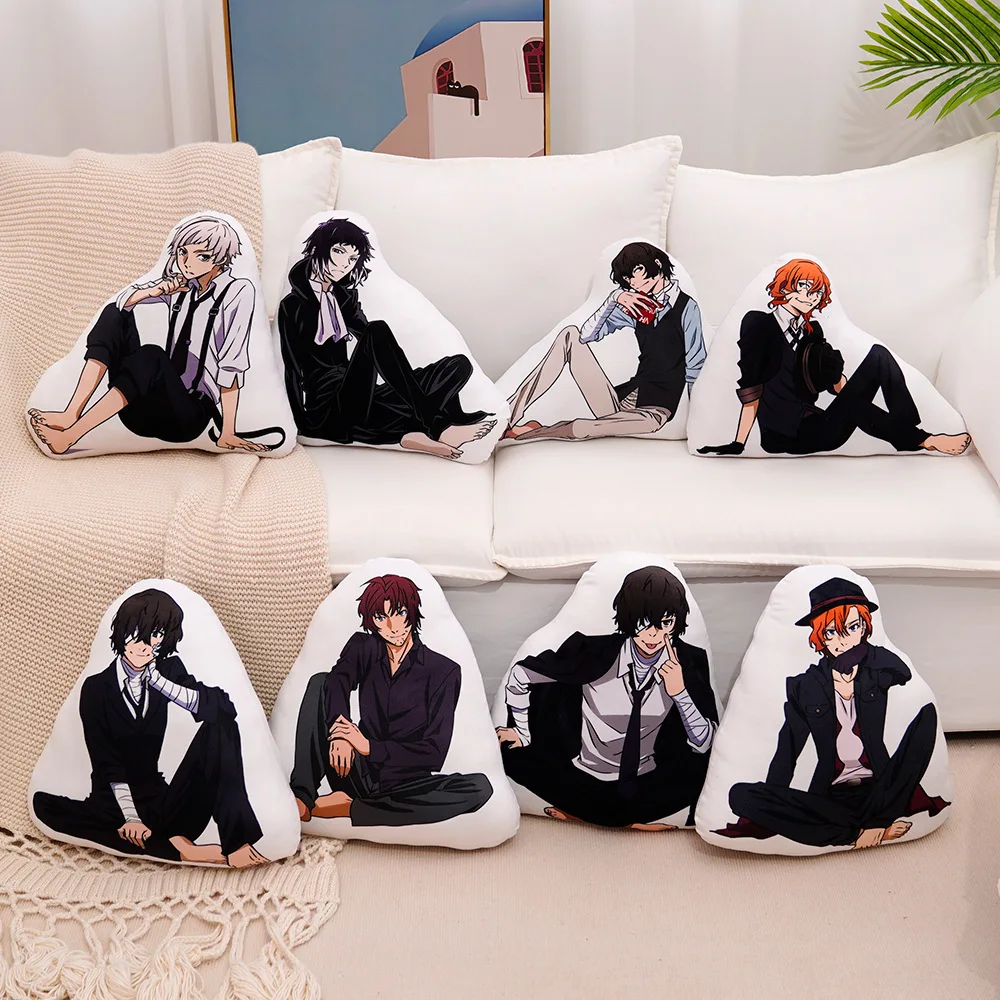 

Anime Bungou Stray Dogs Stuffed Doll Pillow Osamu Dazai Nakahara Chuya Plush Toys Birthday Gift
