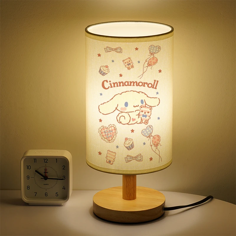 

Sanrio Cinnamoroll Desk Lamp Kawaii Led Light Night Light Anime Cartoon Ornaments Cute Room Decoration Girl&Child Holiday Gift