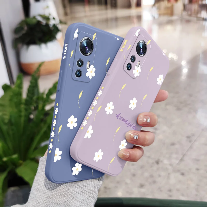small chrysanthemum phone case for xiaomi mi 12 11 ultra lite 10 10s 9 11t 10t 9t pro lite poco m4 x4 f3 x3 m3 pro 5g cover free global shipping