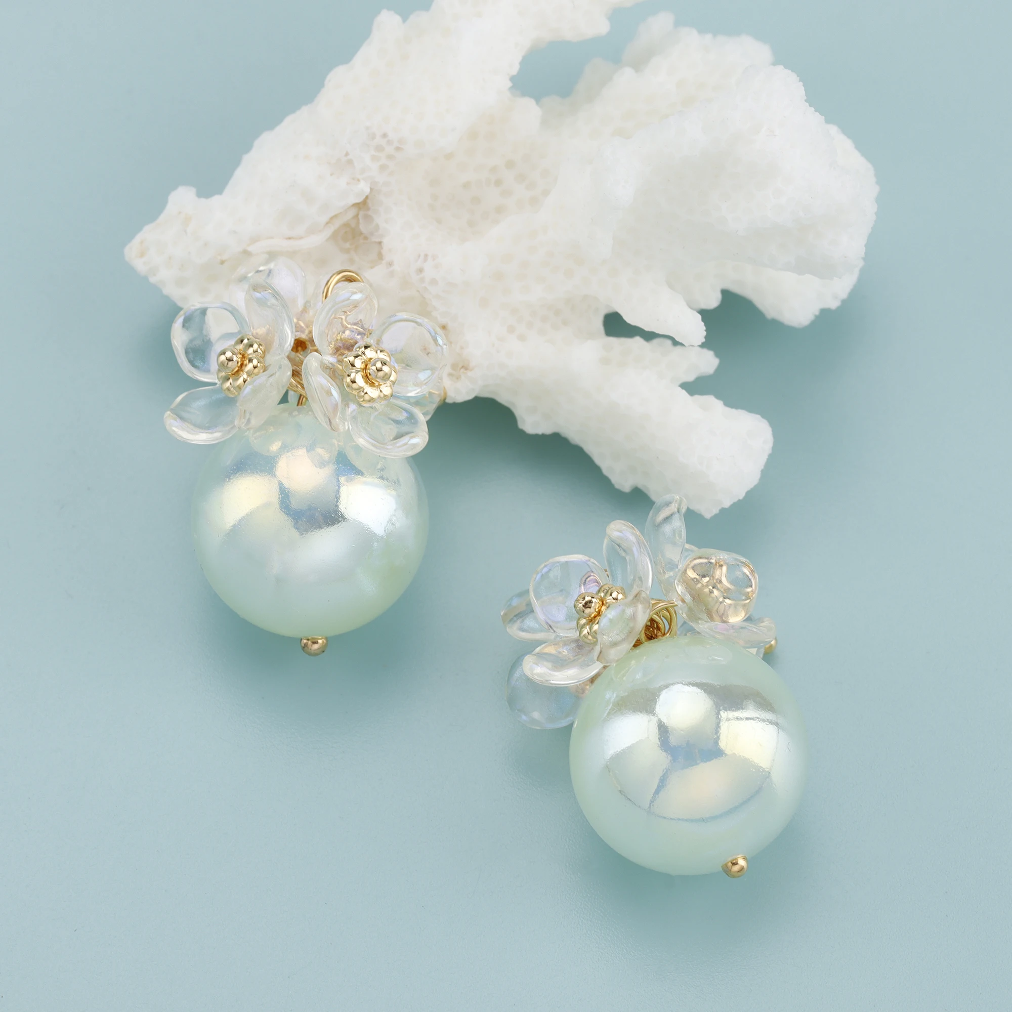 CHENGRUI MA41 аксессуары для ювелирных изделий позолоченные 18k шарик с кристаллами