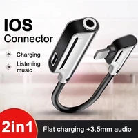 8 pin to 3 5mm jack aux cable for ios adapter headphone connector for iphone 13 12 pro 7 8 plus for ios 14 above charging cable
