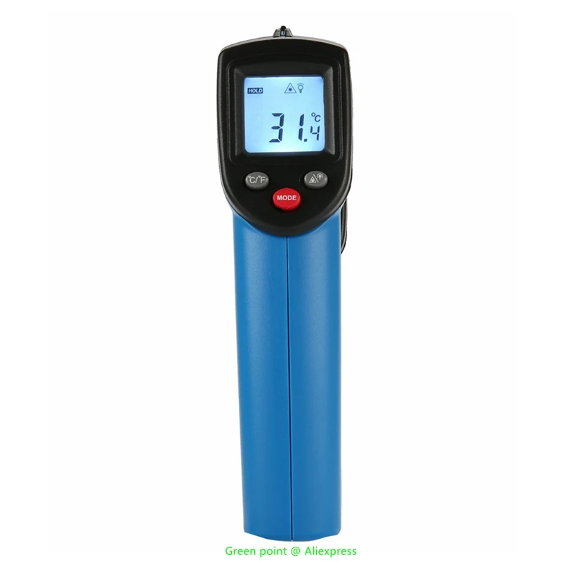 5PCS BENETECH GM531 Digital Infrared Thermometer Non-Contact Outdoor Handheld Temperature Guns Portable Laser Thermometer Meters