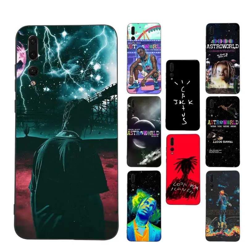 

Travis Scott Astroworld Phone Case Soft Silicone Case For Huawei P 30lite p30 20pro p40lite P30 Capa