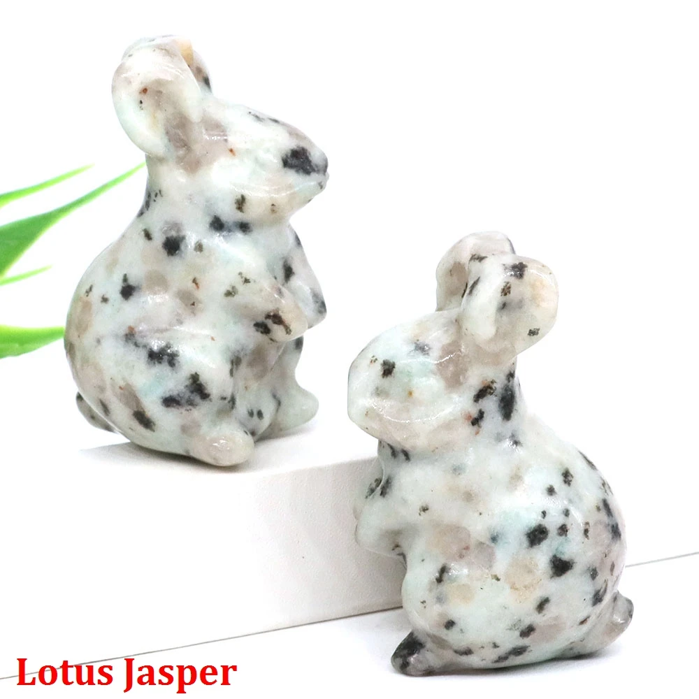 

Статуя кролика из натуральных кристаллов