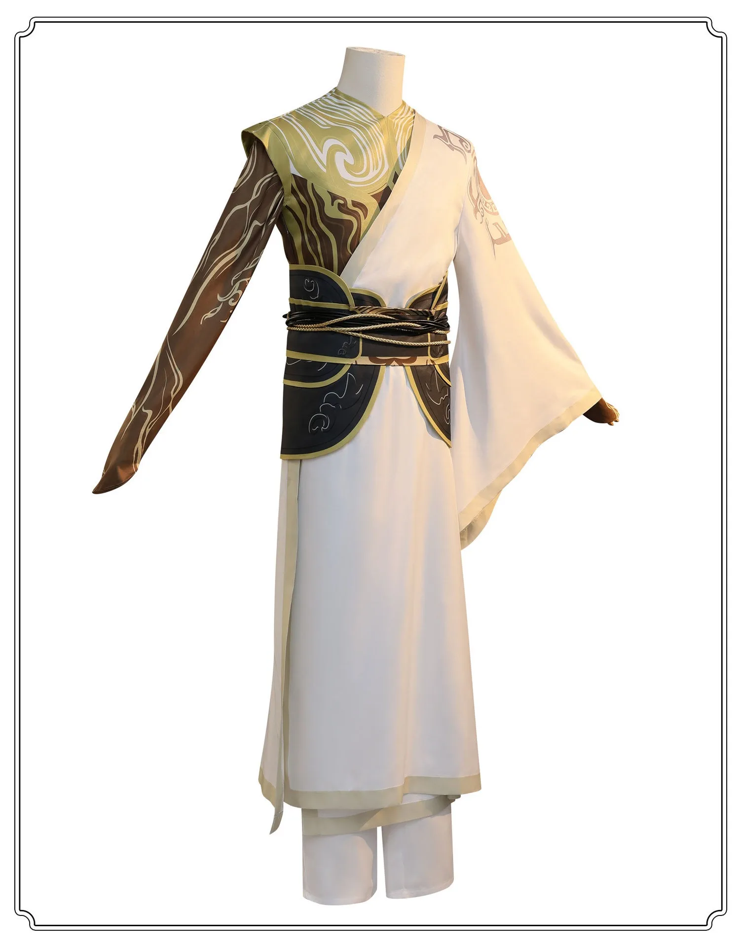 Аниме-фильмы Nezha Lutong карнавальный костюм парик Hanfu униформа топ брюки костюмы Ne Zha