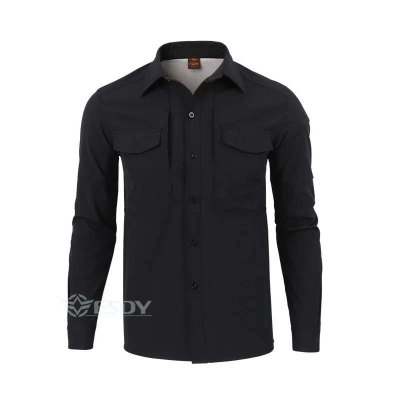 Esdy Outdoor 2022 Cotton Autumn Winter Fleece Warm Tactical Military Jungle Wild Camping Soldier Climb Mountains Shirt Jacket