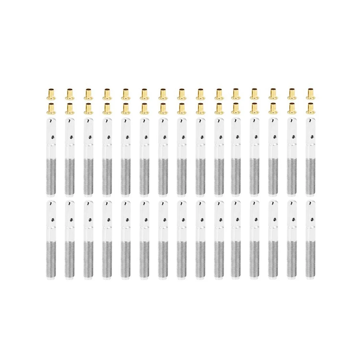 

30 шт., набор штифтов с латунными заклепками