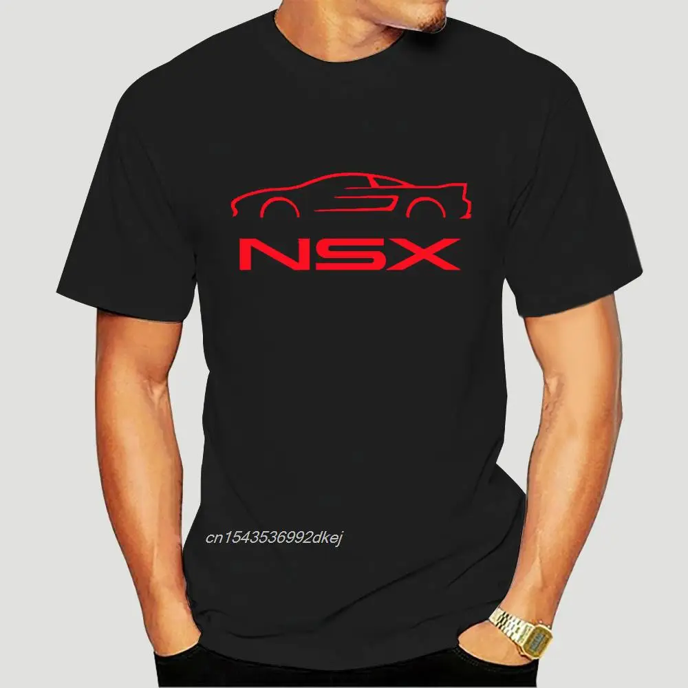 

Men T Shirt Short Sleeve S Acura Nsx Fashion Prints Cotton Tops Black Funny t-shirt Novelty Tshirt Women 4448A