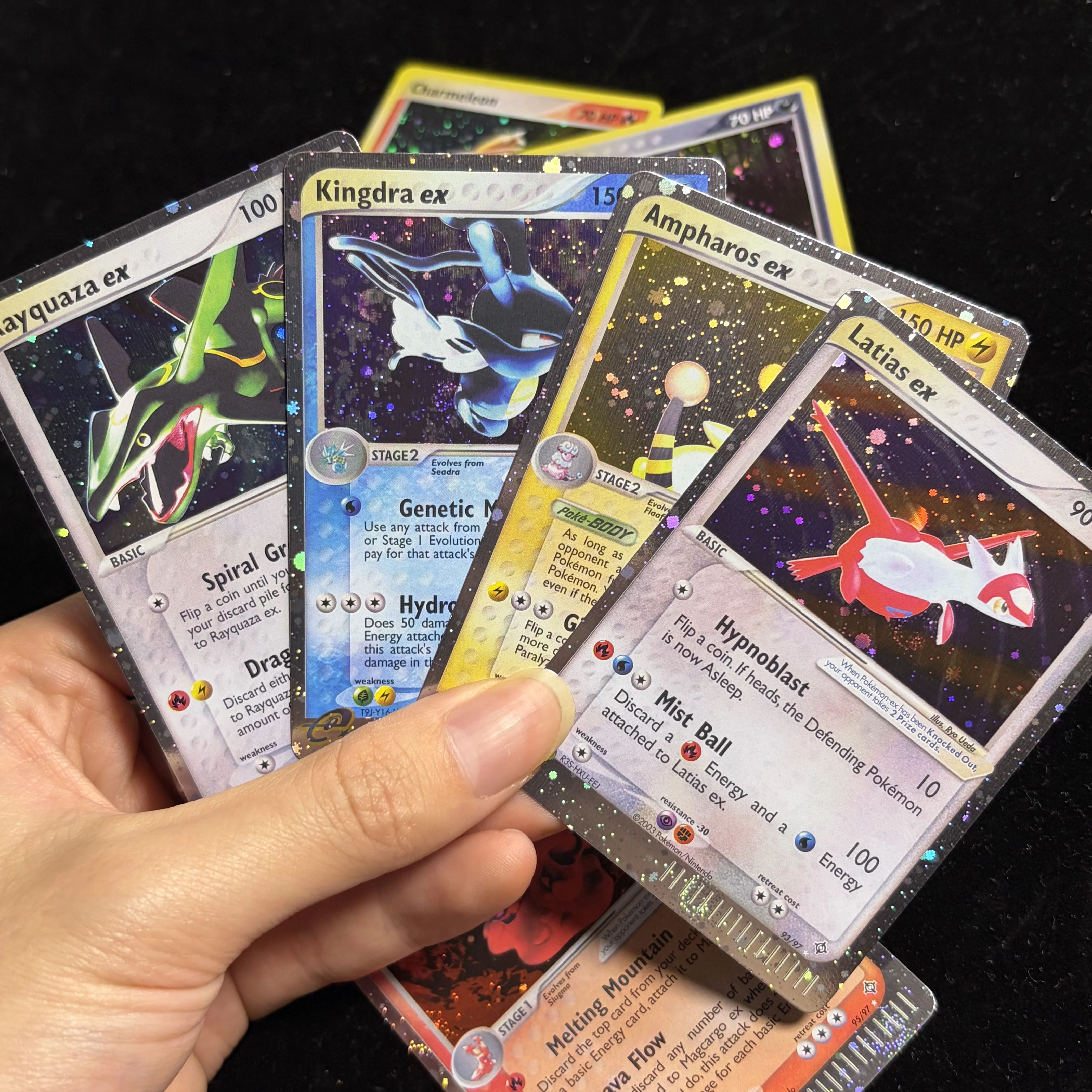Новая коллекция фольгированных карт PKM: Серия Deoxys(DX) и Dragon(DR) — RayquazaLatiasLatiosRaikouManectric. Прокси-карты PTCG. Подарки, игрушки. (art.: 3920da97dff10) - 3920da97dff10