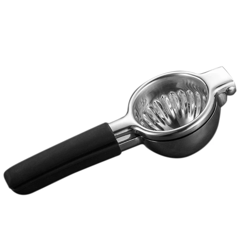 

Lemon Squeezer Stainless Steel with Premium Quality Heavy Duty Solid Metal Squeezer Bowl - Manual Citrus Press Juicer,A