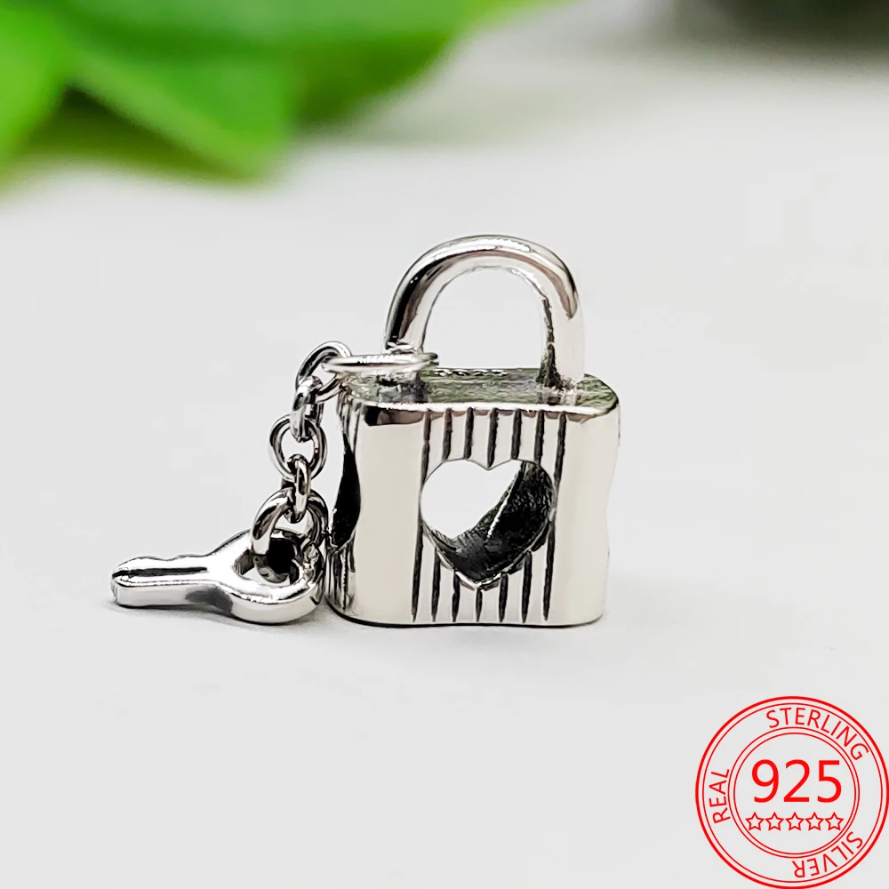 Подвеска висячий замок из серебра 925 пробы |
