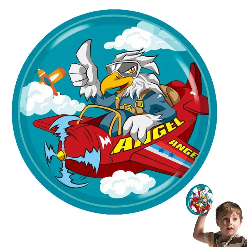 

Flying Discs Game Kids Flying Disc Toy Easy To Learn And Play Disc Toss Cartoon Advanced Flying Disc Game For Indoors Or Outdoor