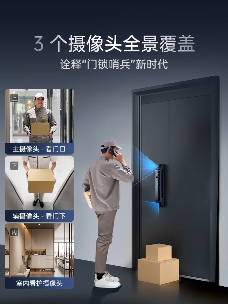 Электронный замок с распознаванием лица и отпечатков пальцев