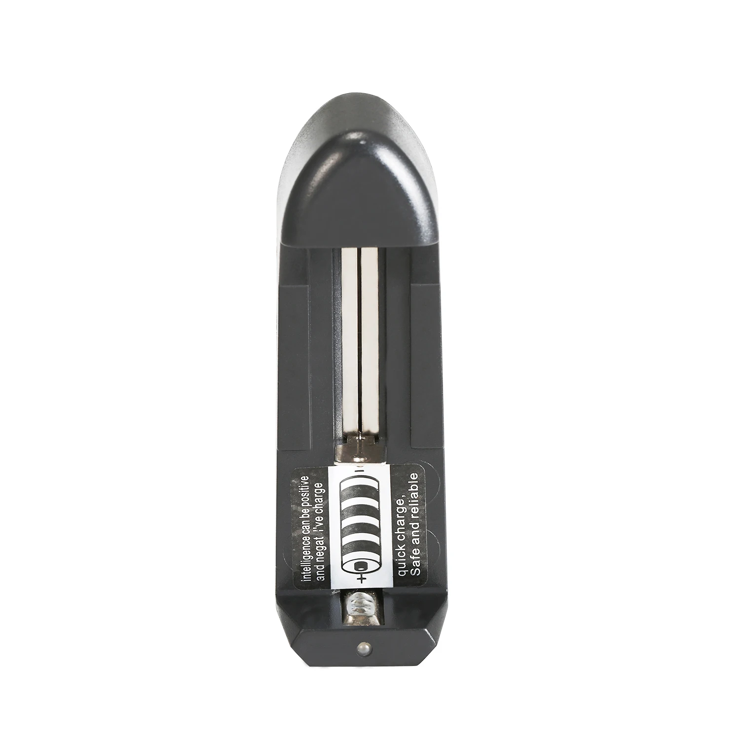 

Battery Charger Single Slot Rechargeable with Indicator Light Portable Charging Tools