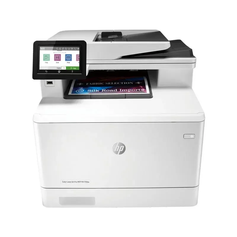 

Black Plastic Color MFP Laser HP Color LaserJet m479fdw A4 Duplex Printing WiFi for office business