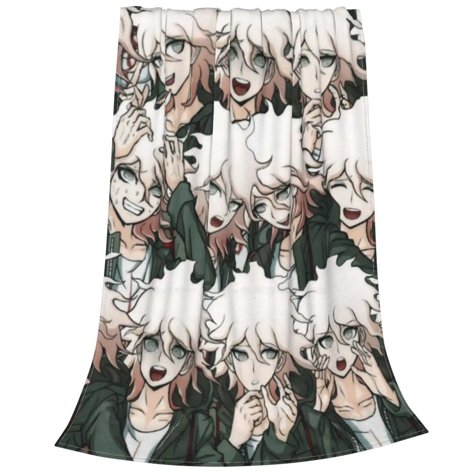 Супер теплые мягкие одеяла Nagito Komaeda накидка на диван/кровать/Путешествие