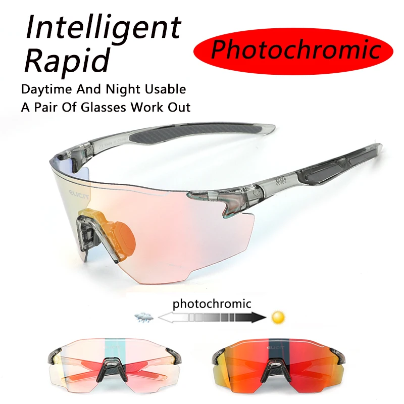 Очки солнцезащитные фотохромные для мужчин и женщин поляризационные езды на