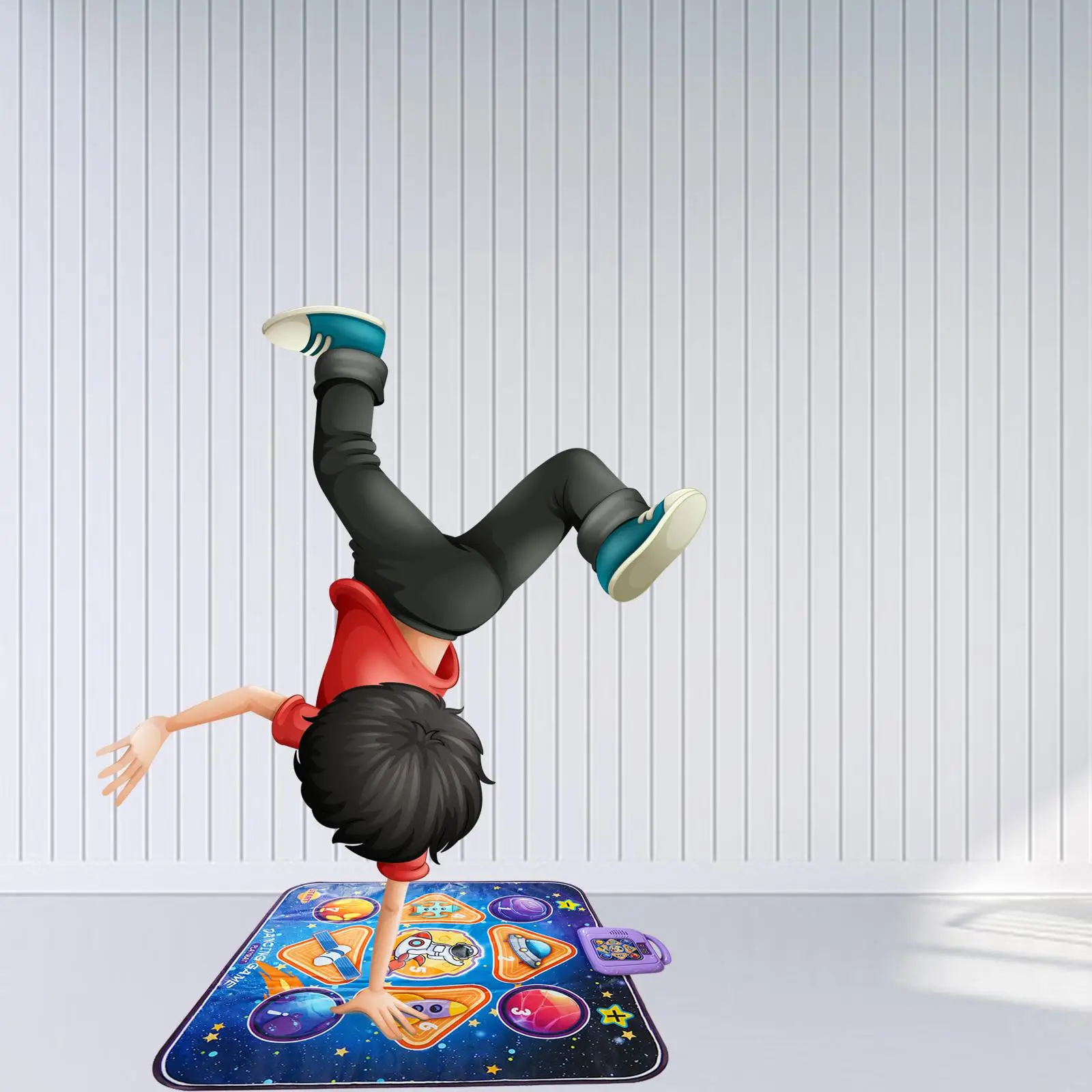 

Танцевальный коврик, детский игровой коврик, проекционное танцевальное одеяло, Электронный музыкальный игровой коврик для девочек и мальч...