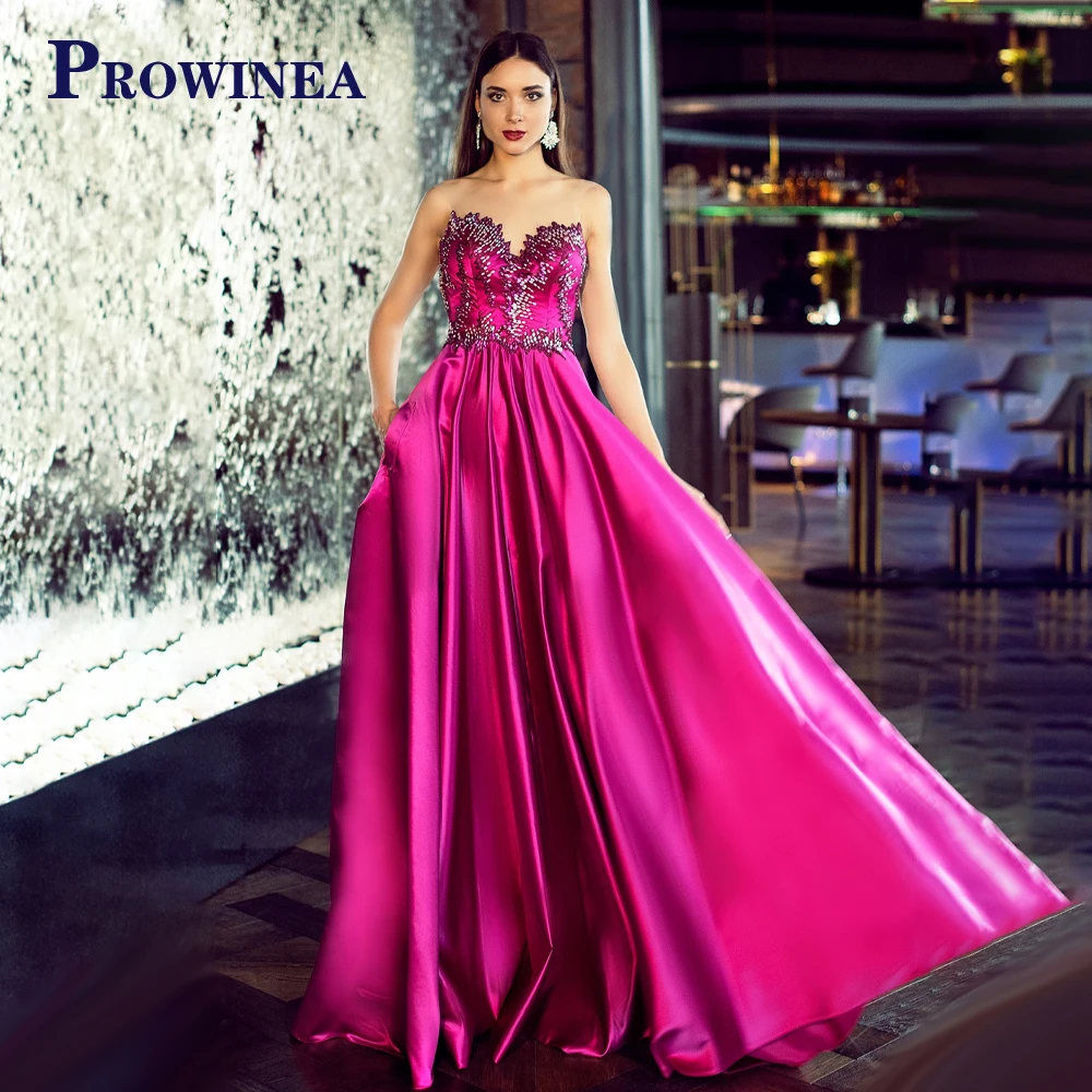 

Prowinea A-LINE Pleat Satin Cocktail Party Evening Dress 2023 Sweetheart Crystals Sleeveless Backless Robes De Soirée Customised