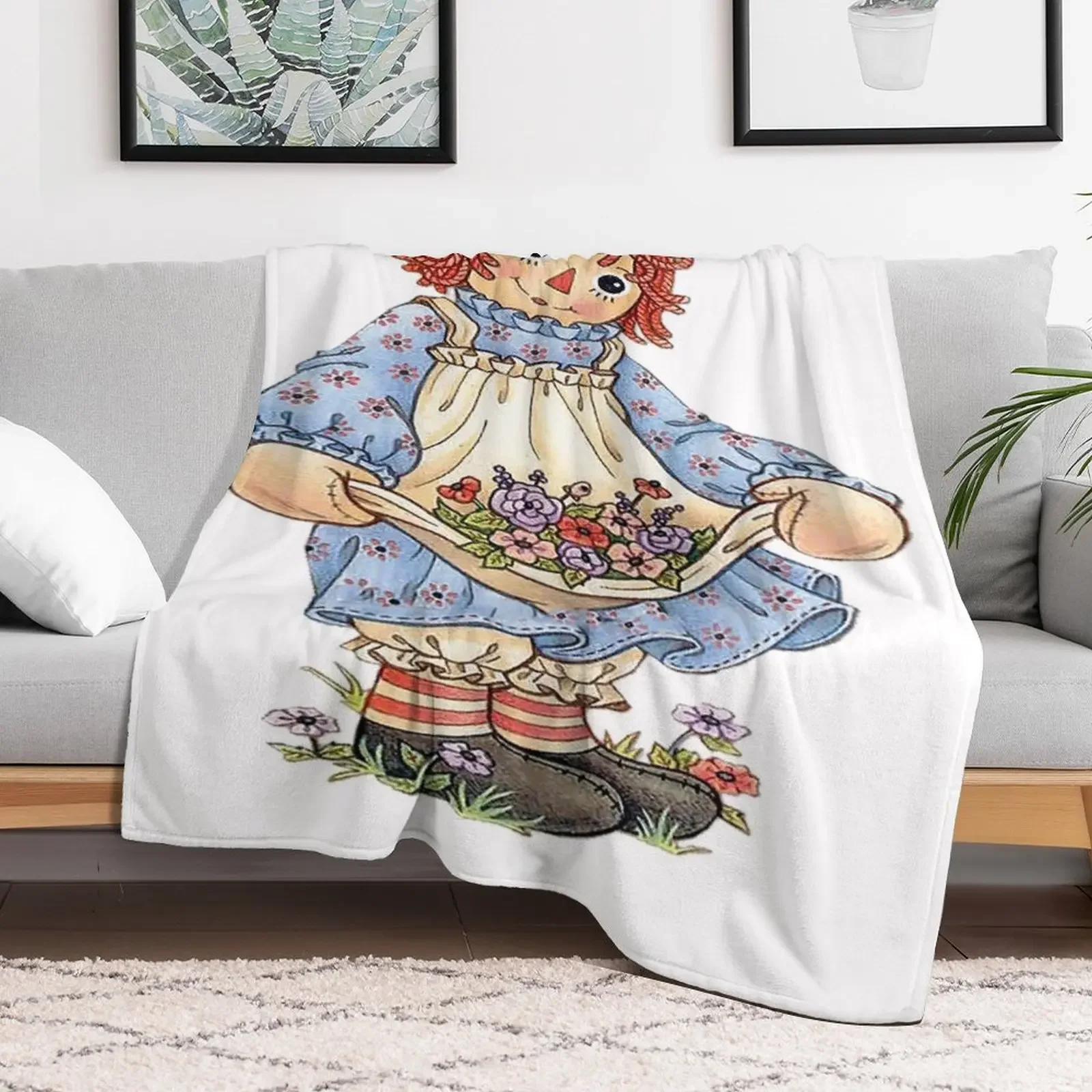 Одеяло Raggedy Ann And Andy большое одеяло с изображением манги одеяла