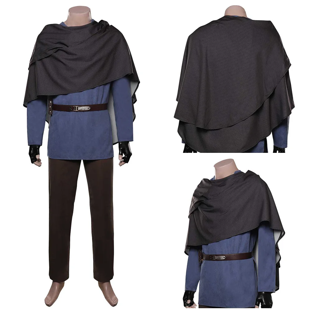 

Obi-Wan Kenobi (2022) - Obi-Wan Kenobi Cosplay Costume Outfits Halloween Carnival Suit