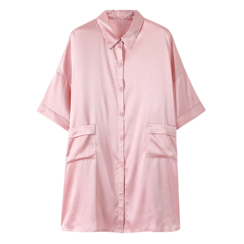 Yu Zhaolin Chubby Girl ночная рубашка больших размеров женские летние пижамы из ледяного