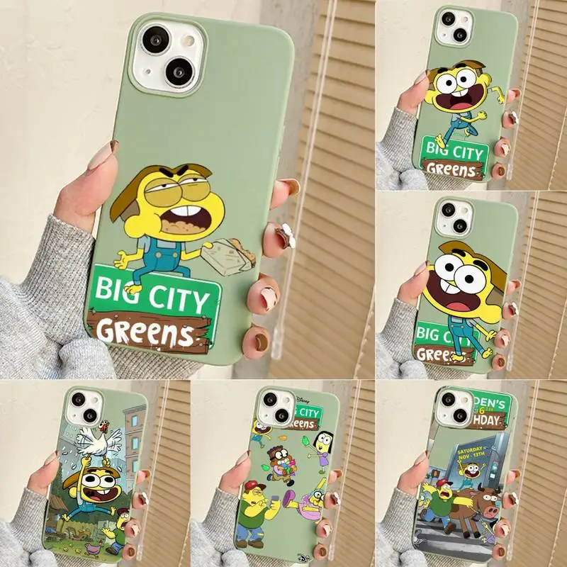 

Big City Greens Phone Case For Iphone 7 8 Plus X Xr Xs 11 12 13 Se2020 Mini Mobile Iphones 14 Pro Max Case