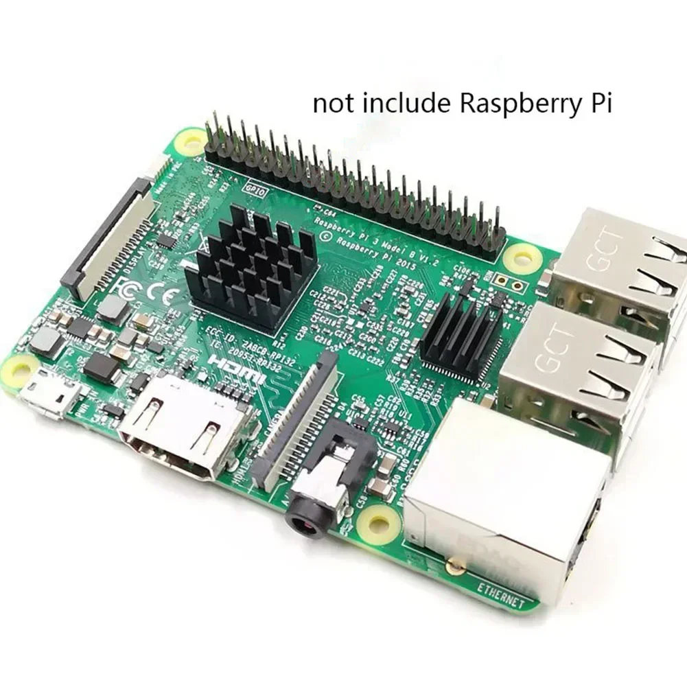 Комплект для радиатора из алюминиевого сплава Raspberry Pi 23 B + 4B