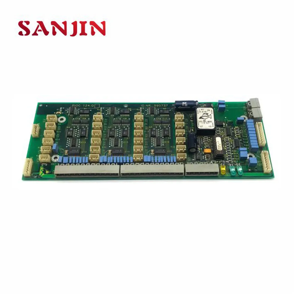 

Schindler Elevator 300P Parts Car Communication PCB Board PIOC 124.QC PIOC 124.QD ID.NR.590737