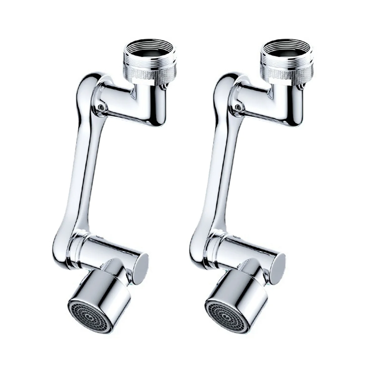 

Faucet Extender for Kitchen Bathroom Sink Universal Big Angle Rotating Splash Filter Faucet Aerator Swivel Robotic Arm