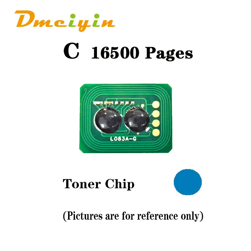 

for OKI ES3640a3/ES3640Pro EUR Version 16.5K Pages Toner Chip BK C M Y Color