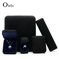 oirlv black jewelry organizer for pendant bracelet necklace jewelry set box jewelry display box jewelry organizer birthday gift