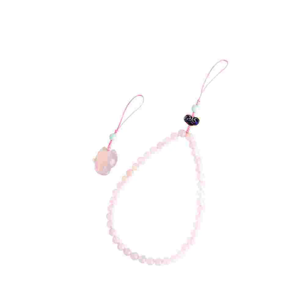 

Strap Chainlanyards Keychain Lanyard Charm Cellphone Key Women Hand Craft Straps Short Accessories Mini Pendant Decoration Beads