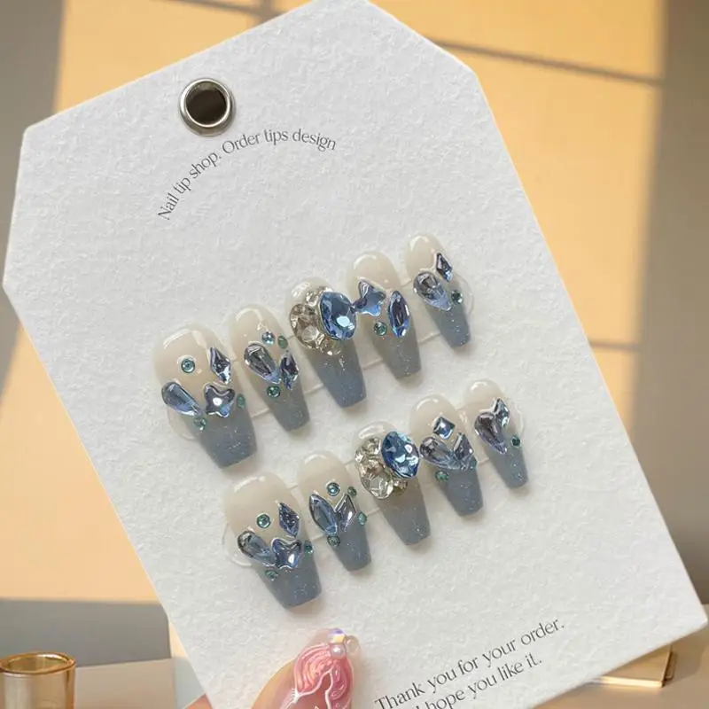 

Нежная и изысканная броня для блестящего вида с накладными ногтями-идеальный модный аксессуар для модников