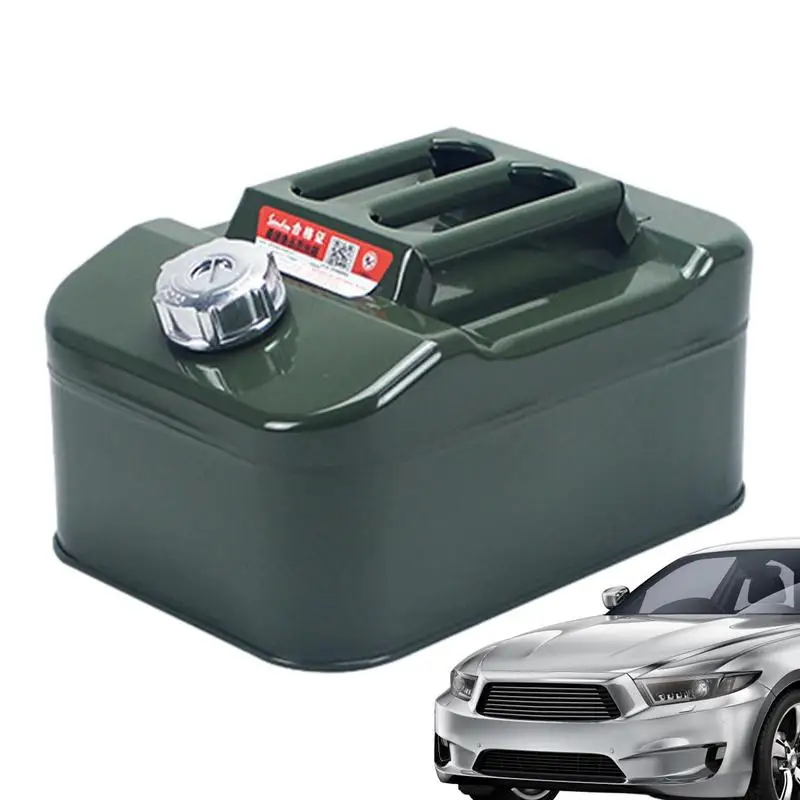 

Gasolines Container Metal Gases Can For Fast Refueling Leak-Proof Stainless Steel Square Fuels Container Gasolines Bucket For