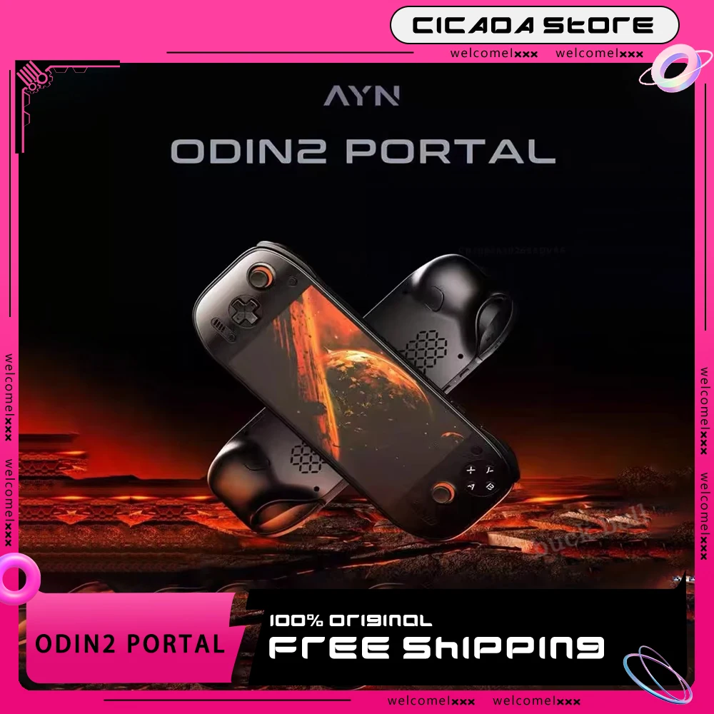 Портальная игровая консоль AYN Odin2 1920*1080 7 дюймов 120 Гц OLED-экран на заказ SnapDragon 8GEN2 8000