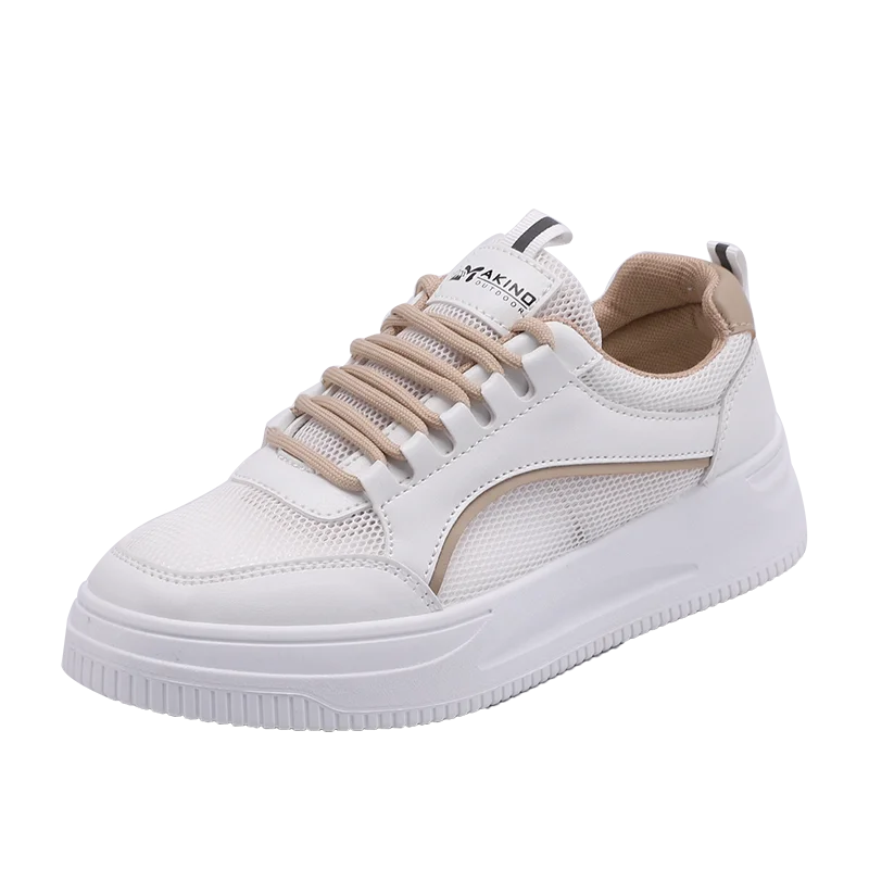 

Luxury Sneakers Women 2022 Skateboarding Shoes Air Mesh White Flat Anti-slippery Breathable New Arrival Brand Hot Free Shipping