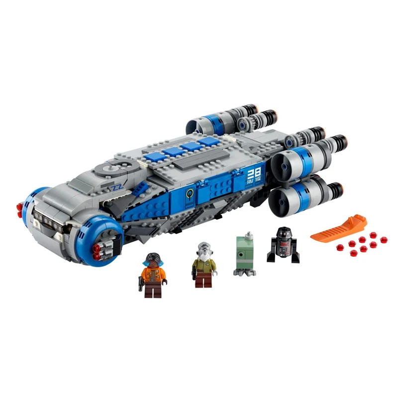 

Resistance I-TS Transport City DIY Building Blocks Toys Model Toys For Children Boy