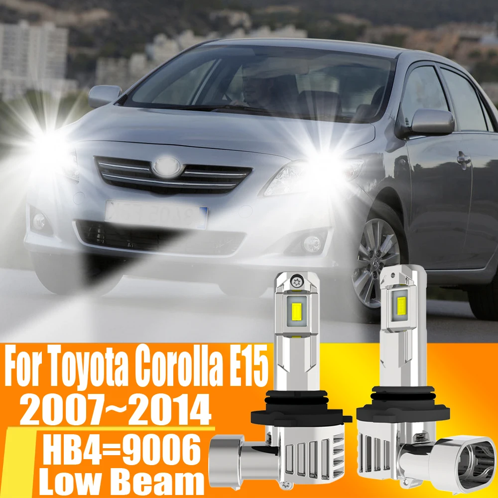 2 шт. HB4 9006 светодиодные фары противотуманные фары ближнего света ...