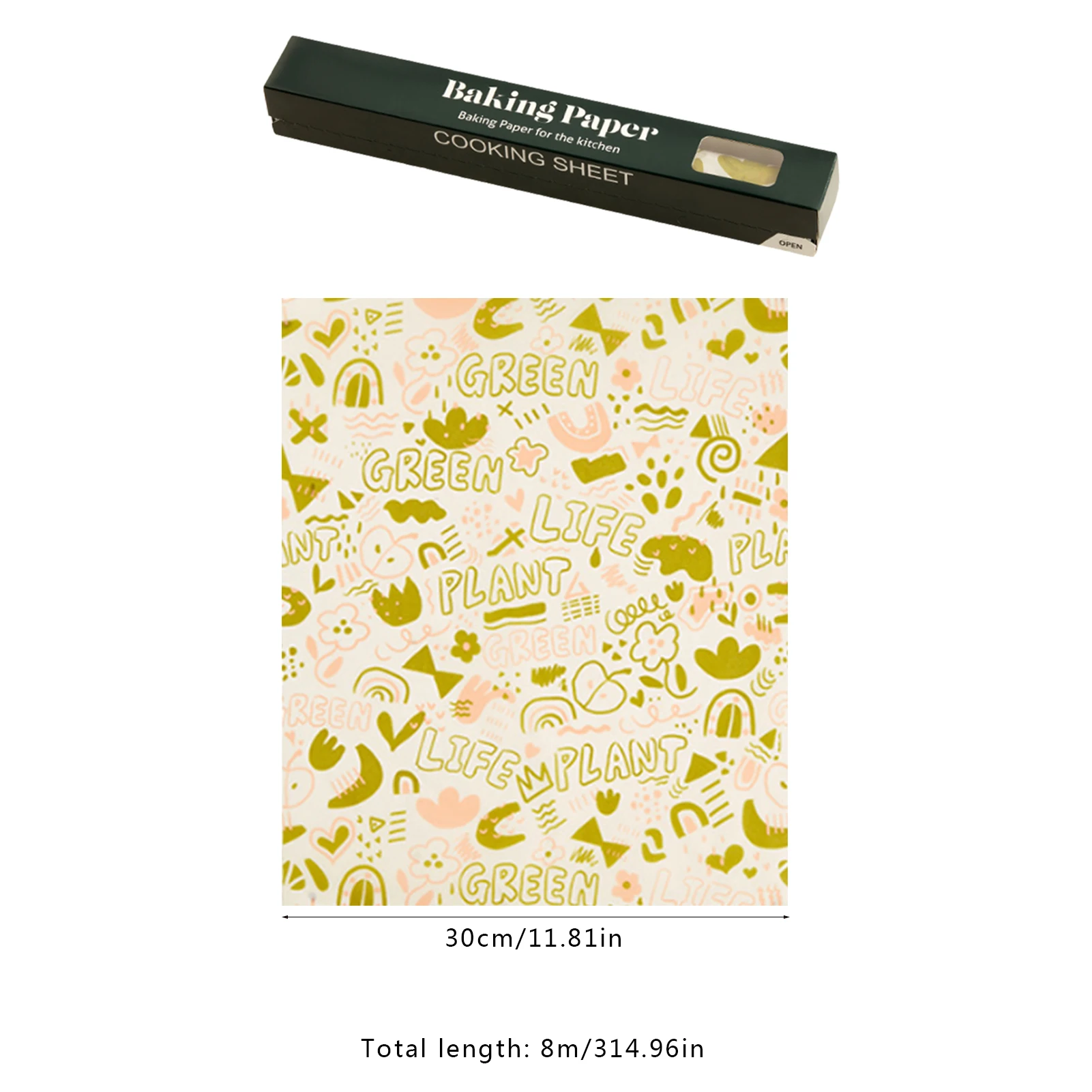 Листы пергаментной бумаги неотбеленная пергаментная бумага для выпечки