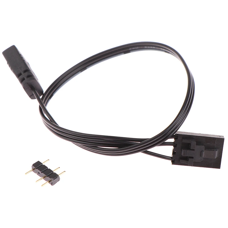 

High Quality 1PCS 25cm Premium Quality For Corsair RGB To Standard ARGB 3-Pin 5V 25CM Adapter Connector