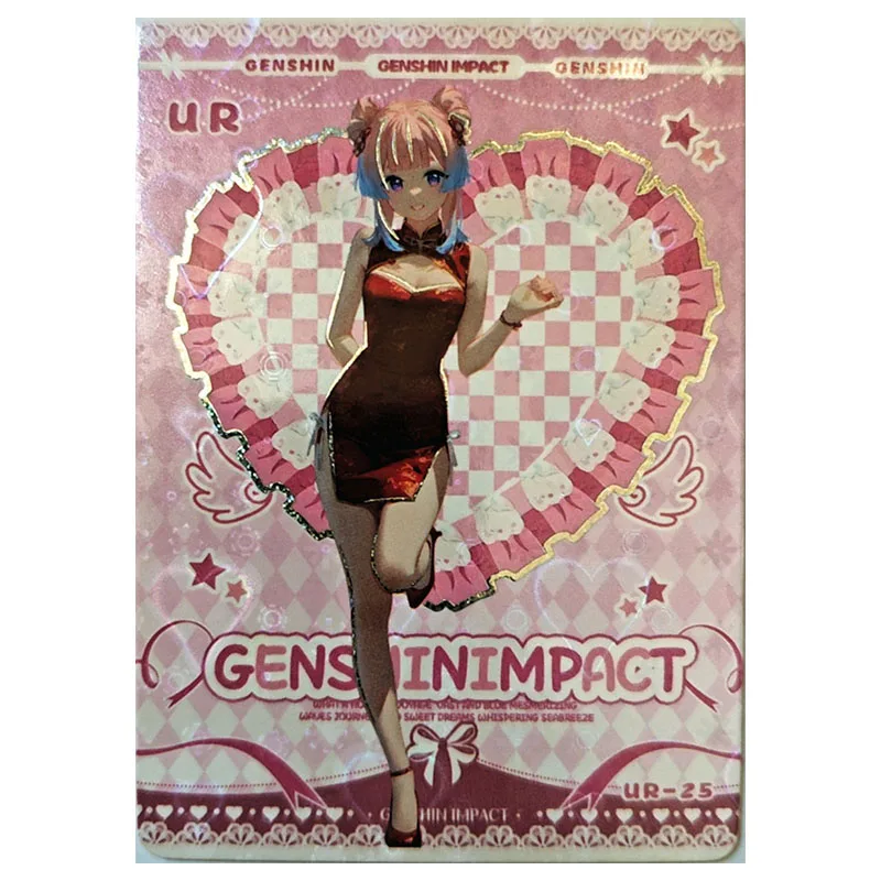 Аниме История Богини Редкая UR Преломление Игра Коллекционная Карта Nahida Nilou Shenhe